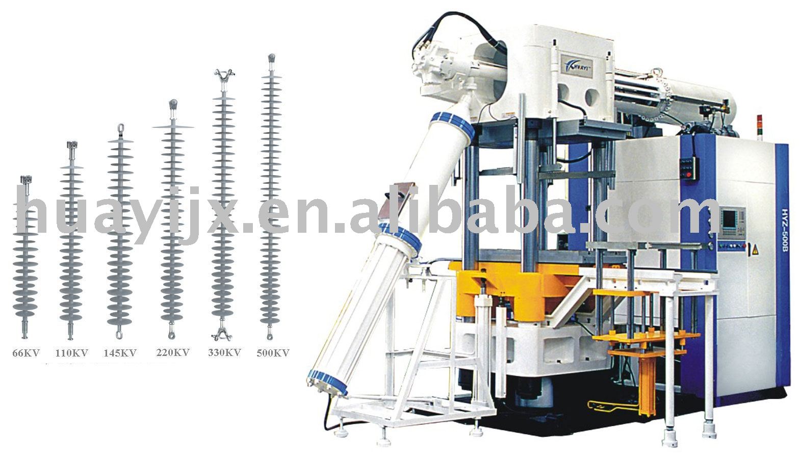 HYZ-500B rubber injection molding machine