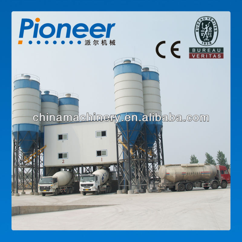 HZS120 ready mix concrete supplier