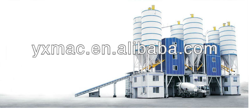 HZS150 Ready mixed Concrete batching plant