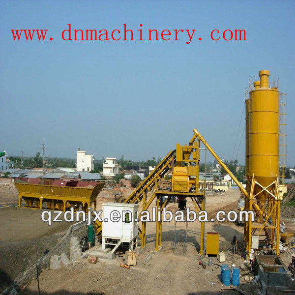 HZS50 Horizontal twin-shaft Forcing Concrete Batching Machine