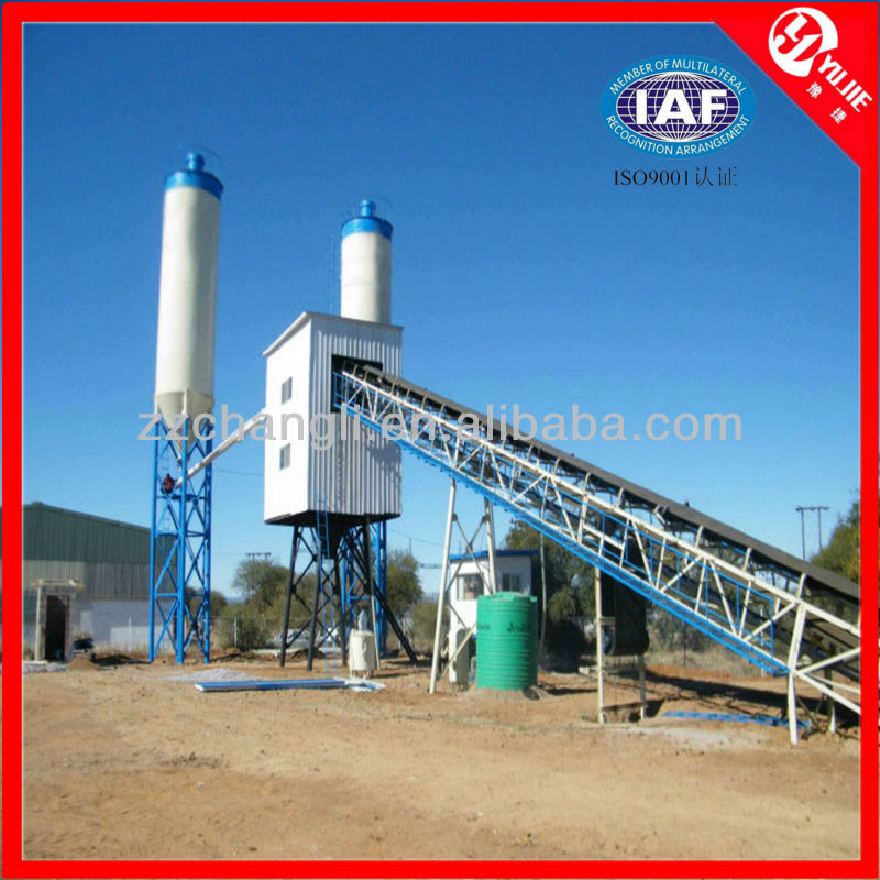 HZS60 (productivity 60m3/h) Mini Cement Plant For Sale