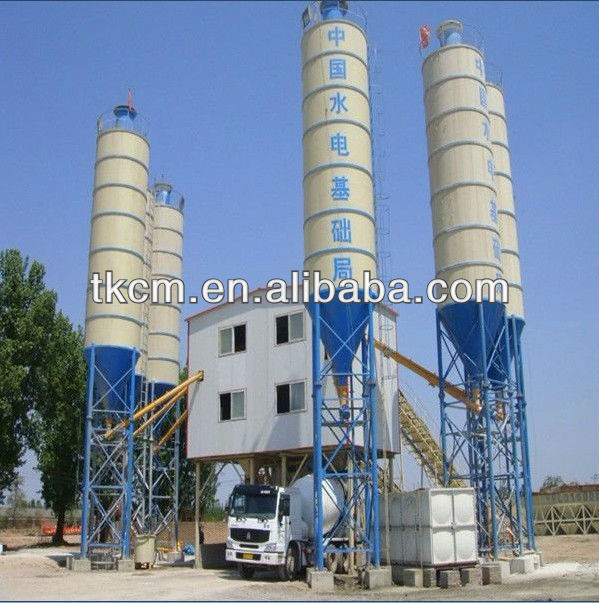 HZS75 Stationary Concrete Mixing Station