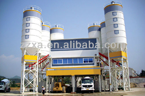 HZS90 Concrete Batching Plant Price, 90m3/h Capacity