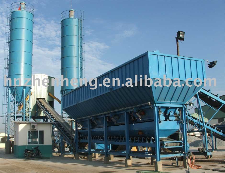 HZS90 Portable Concrete Batching Plant