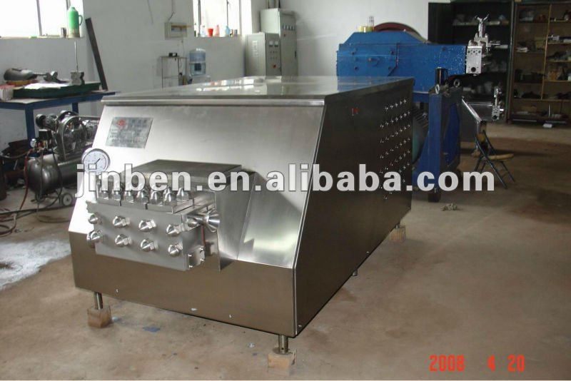 Ice cream homogenizer