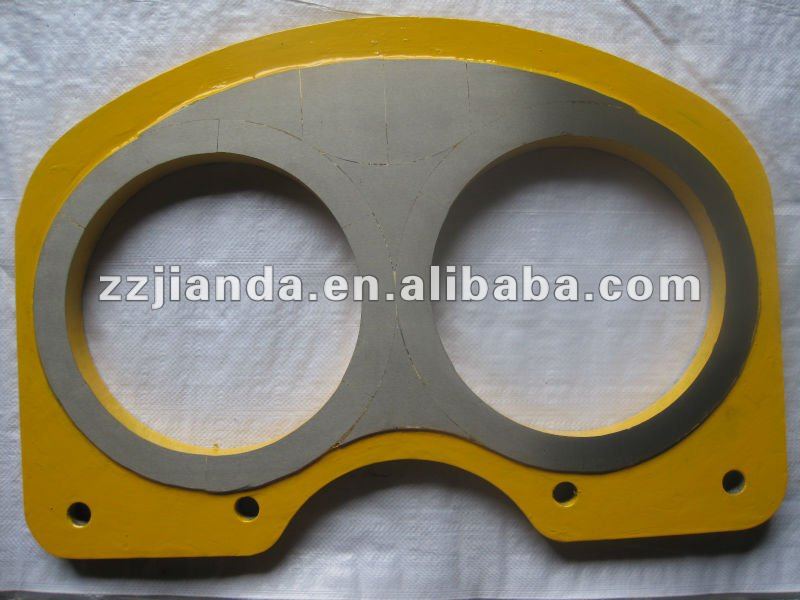 IHI Concrete Pump Parts carbide wear plate