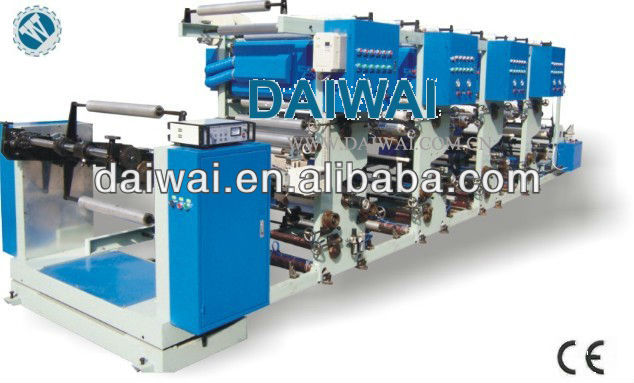 Independent Roto Gravure Ldpe Film Printing Machine width 600mm/800mm/1000mm,6colors.