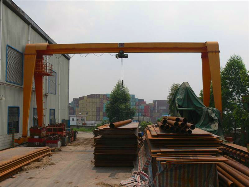 Indoor Single Girder mobile Gantry Crane 20ton for sale