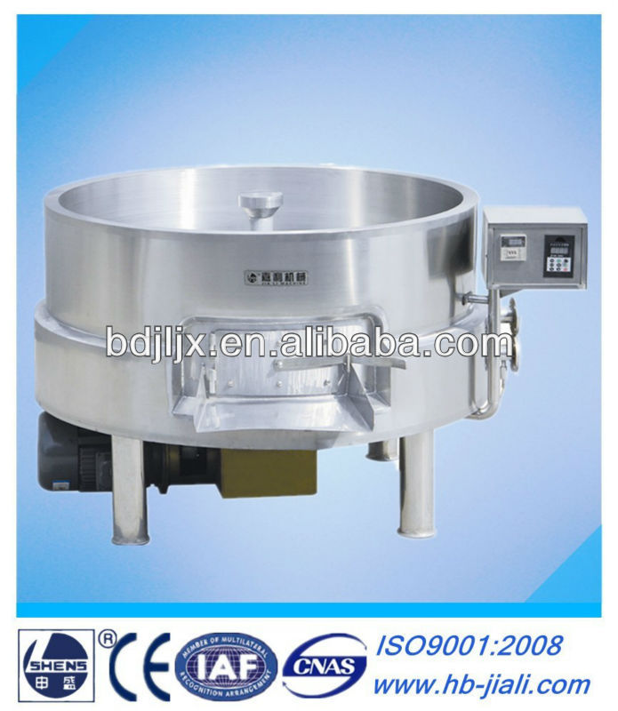 Industrial custard cream cooking machine