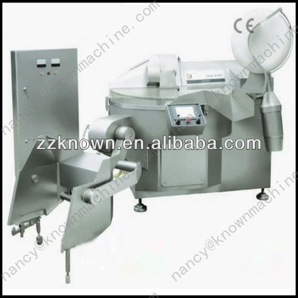 Industrial high capacity vacuum meat cutter mixer for sausage