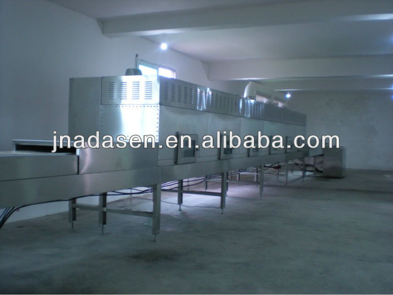 industrial microwave drying and sterilizing machine for flour/farina