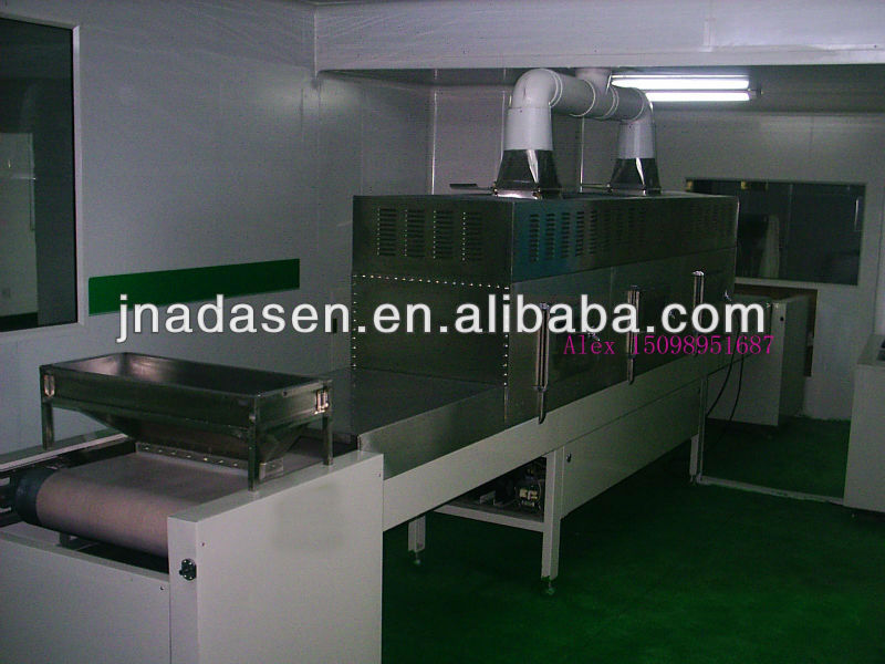 industrial microwave ginger slice dryer and sterilizer