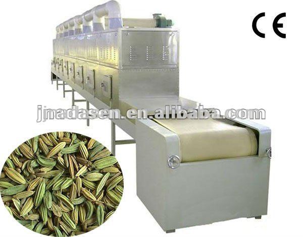 Industrial microwave spices dryer