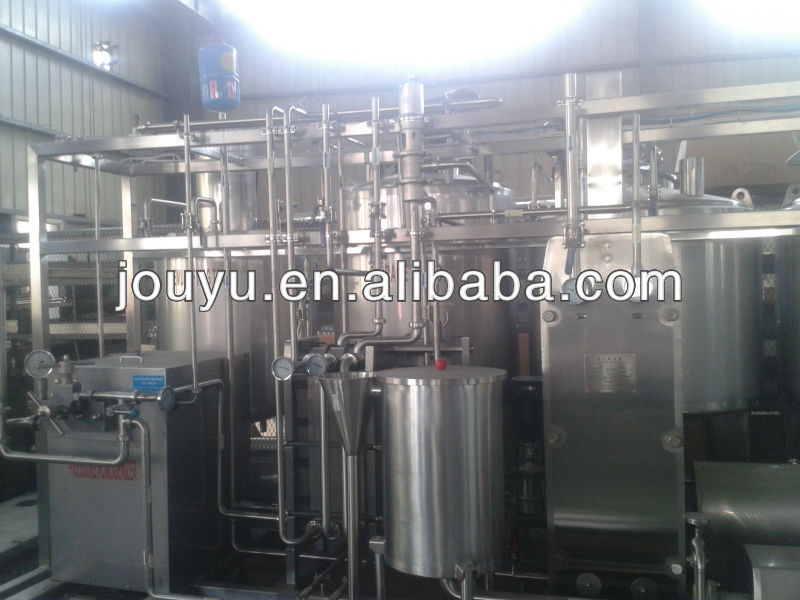 industrial milk and yoghurt treatment system for production line