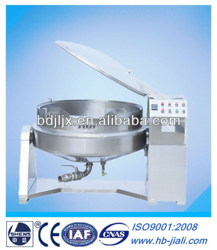 Industrial tilting pasta boiling pot