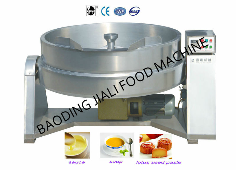 Industrial tilting paste cooker