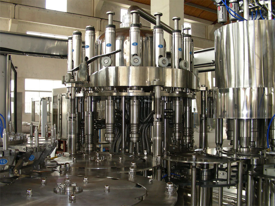 Inner frame of 3-in-1 washing/filling/capping monoblock machine