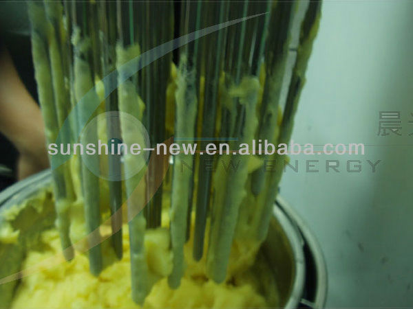 Instant cooling machine for dense food products