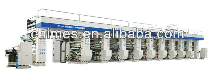 Integrated High Speed Gravure Paper Printing Machine