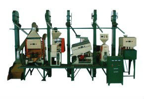 integrated rice milling unit
