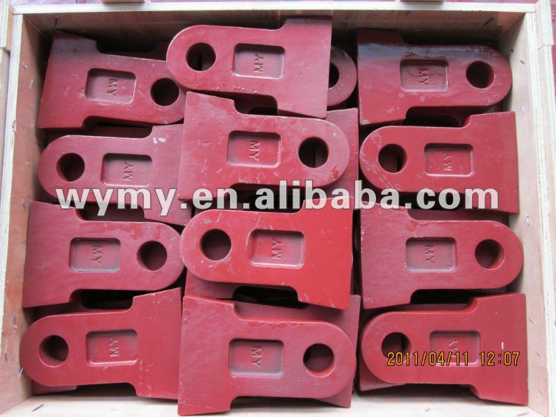 investment casting crusher hammer