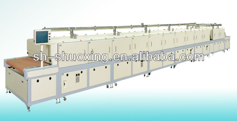 IR conveyor dryer screen printing conveyor belt dryer