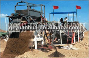 Iron ore selecting machine diesel engine driven mineral processing machine