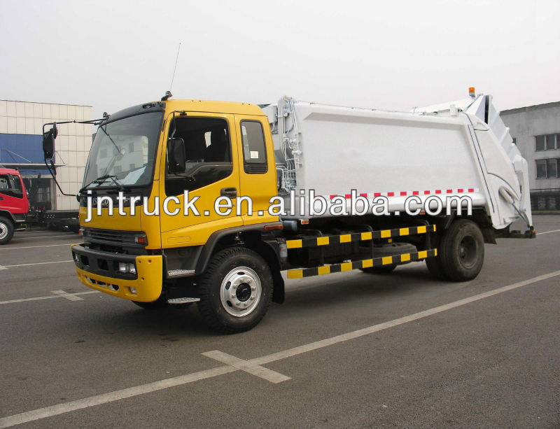ISUZU compactor 10m3 waste compression truck