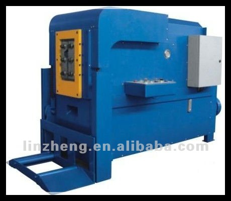 it is a machine for cutting an opening of the waste tyre in the rubber powder production line