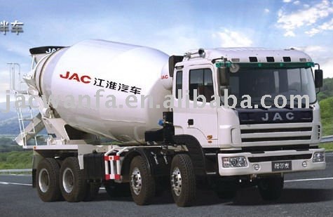 JAC 8x4 concrete mixer truck for sale