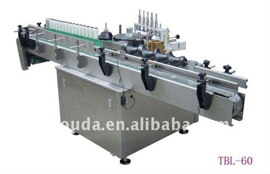 Jam can labelling machine