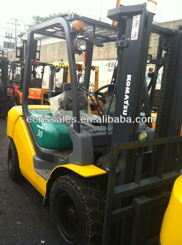 Japan forklift, perfect condition, komatsu forklift 3 ton