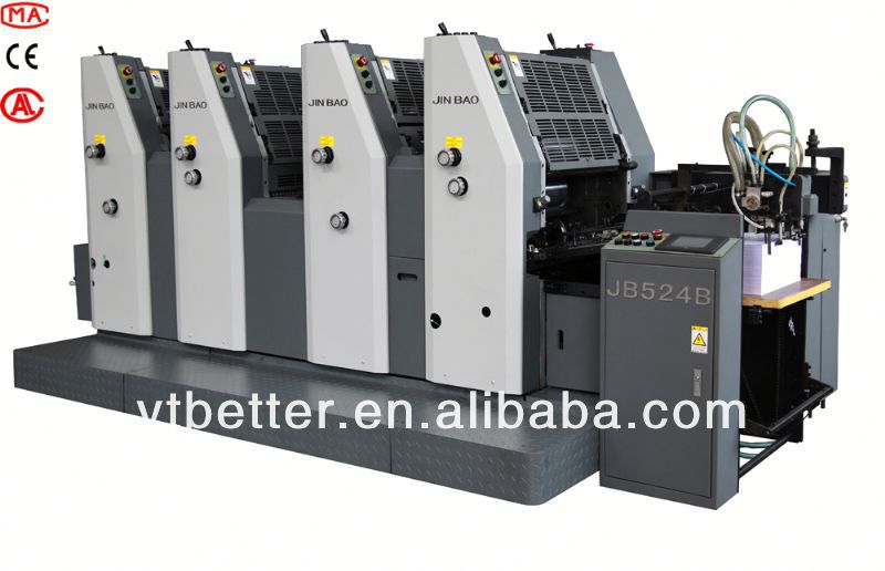 JB524 Four-color multi colour offset printing machine