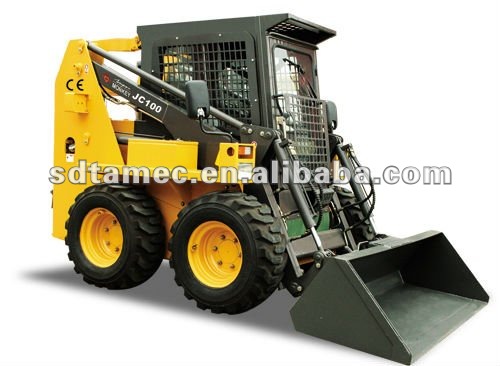 JC100X skid steer loader,china bobcat,engine power 100hp,loading capacity 1200kg