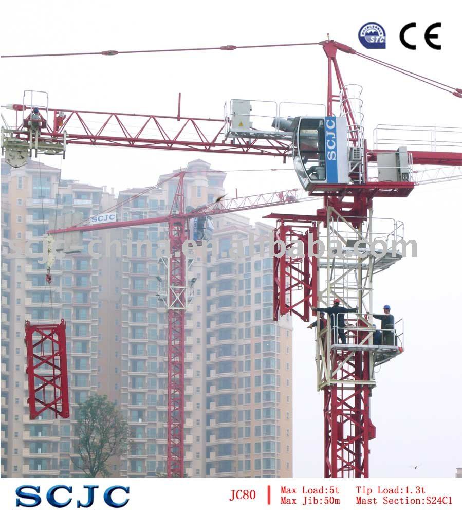 JC80 Topkit Tower Crane