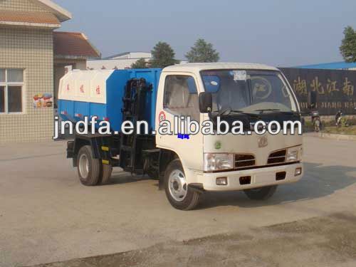 JDF5051ZZZ Dongfeng Furuika Hydraulic Lifter Garbage truck