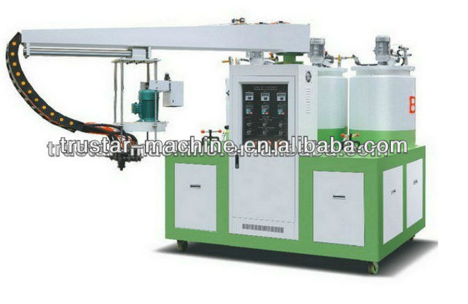 JG801 two color two density pu(soul) shoe making machine