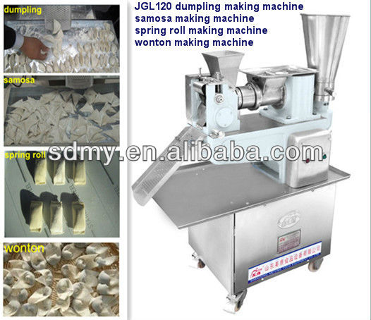 JGL120 Dumpling Making Machine 3500pcs/h-7200pcs/h Multi-forming Moulds