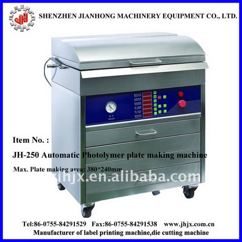 JH-250 Plate making machine