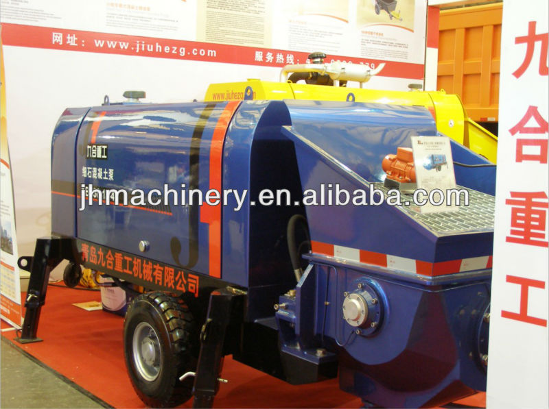 JH mortar pump XBS30-13-40 mini concrete trailer pump