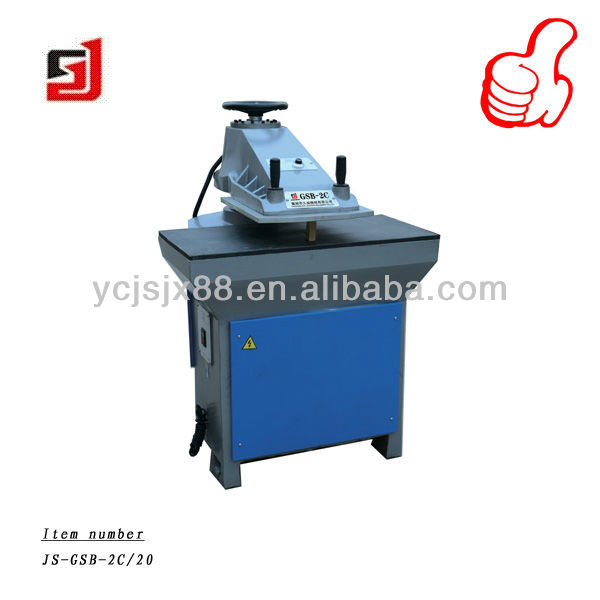 Jiangsu GSB Leather Hydraulic Swing Arm Cutting Shoes Machine