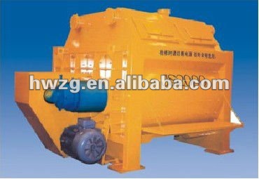 JS2000 twin-shaft compulsory concrete mixer suitable for Africa market