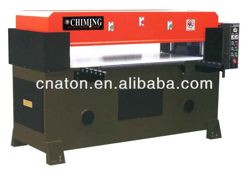 JSAT-600, hydraulic pneumatic textile/leather pattern cutting machine