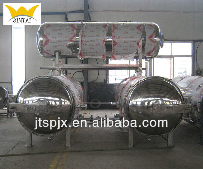 JT-2+1 stainless steel full-automatic hot water circulating immersion high pressure vessel