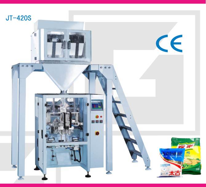 JT-420S AUTO Vetical Packing Machine With 4 Head Weigher