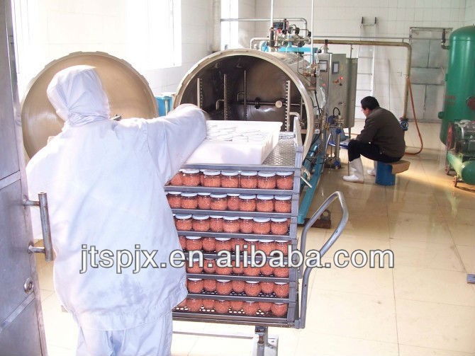 JT-PL computer automatic water spray stainless steel autoclave sterilizer
