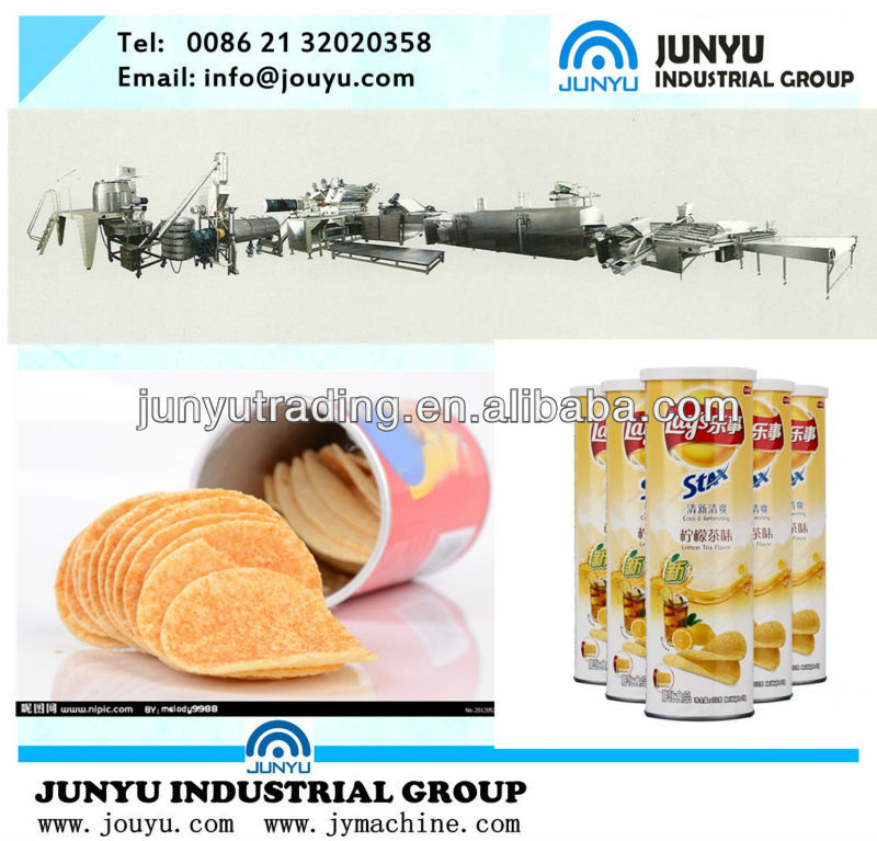 Junyu Lay's Fully-Automatic Potato Chips Machine