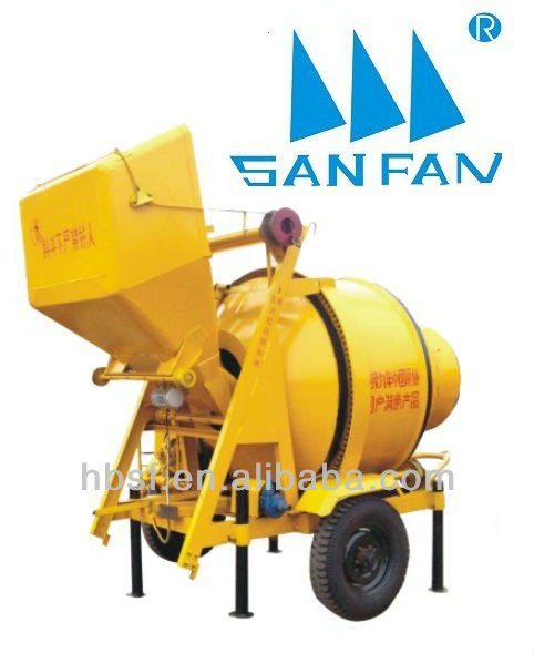 JZC350 350L electric portable cement mixer