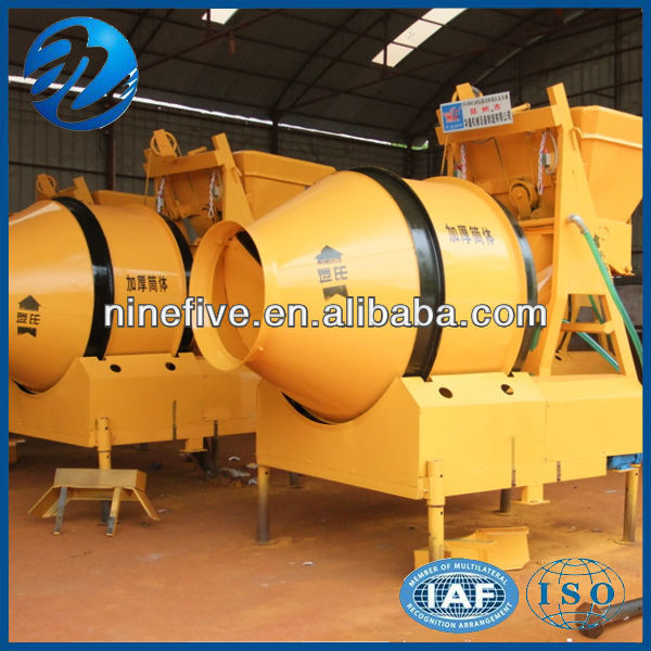 JZC350 concrete mixer with steel drum mixer