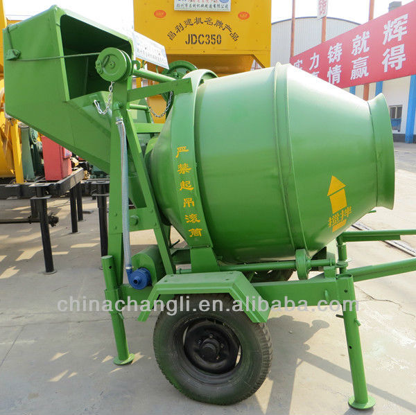 JZC350 small mobile concrete mixer